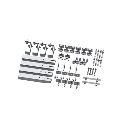 Caja de accesorios de aluminio anodizado para montaje VEKTOR8R , arreglo 1X4 para techo