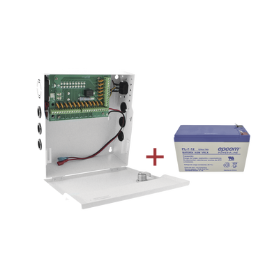 [PLK12DC20ABK/K] Kit / Fuente con 18 salidas / 20 Amperes totales / Ajuste de voltaje de 11-15 V / 20 A modelo PLK12DC20ABK / + Batería incluída LK712