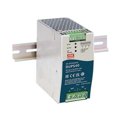 [DUPS40] UPS PARA CD / 24VCD 40A / RIEL DIN / PARA BATERÍAS DE 4 A 135 AH