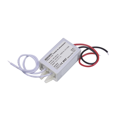 Fuente 12 V | 1 Amper | Waterproof | Intemperie grado IP67