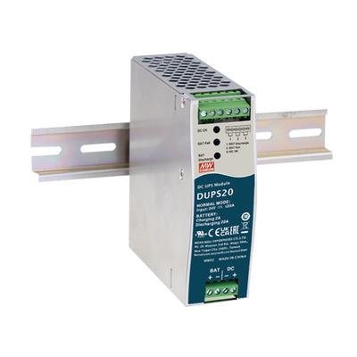 [DUPS20] UPS PARA CD / 24VCD 20A / RIEL DIN / PARA BATERÍAS DE 4 A 135 AH