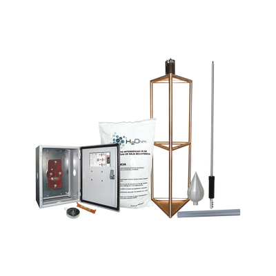 [KDA-05] Kit de Pararrayo con Punta con Diámetro de Protección de 300 metros.