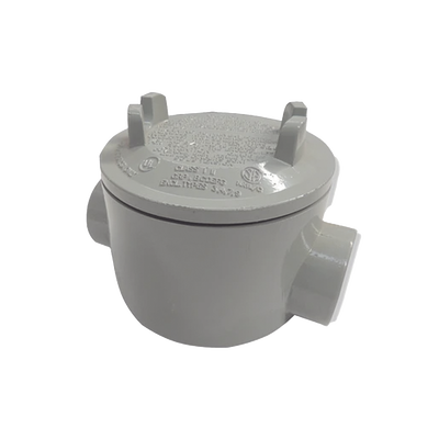 Caja con Tapa Tipo GRC de 3/4 (19 mm) / Caja a Prueba de Explosión / Para Áreas Peligrosas / Libre de Cobre.