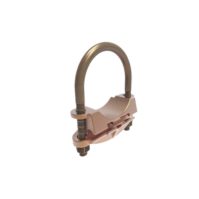 [HUB-GAR-1626] Conector Mecánico para Cable Calibre 4 a 2/0 AWG / Paralelo o 90° Grados a Tubo de 1 1/4 o Varilla de 1 3/8 - 1 1/2.