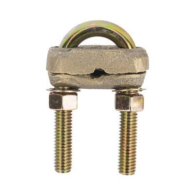 Conector Varilla-Cable Tipo Perro / Bronce 100% / Varilla 5/8 in / Cable 4-2/0 AWG / Sin Soldadura