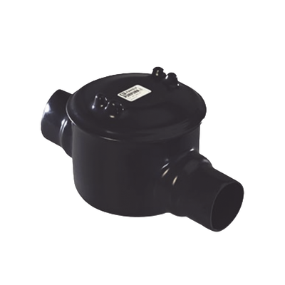 Caja para Áreas Peligrosas con Tapa Tipo GRC de 3/4 (19 mm) con Recubrimiento de PVC e Interior de Uretano.