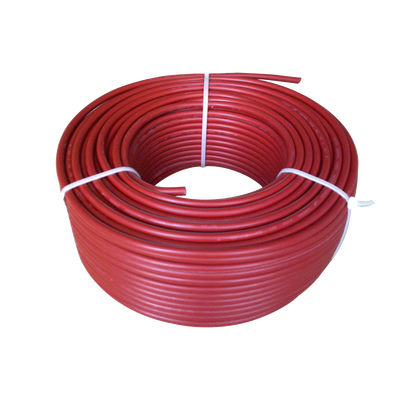 [FJ69/100] Bobina de 100 metros / Cable fotovoltaico / Rojo / Recubrimiento XLPE / 4mm² / 12 AWG / Hasta 1,800 Vcc
