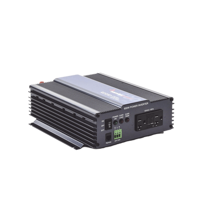 [PST-600-24] Inversor de Corriente Onda Pura 600W, Entrada 24 Vcc, Salida 120 Vca