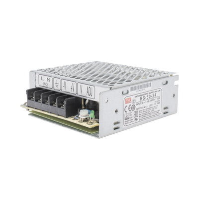 [RS-50-24] Fuente de Poder Industrial Conmutada 50W de Potencia, 24Vcc, 2.2A