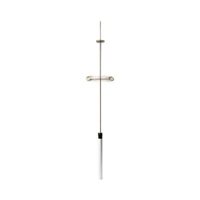 [LP-DIPOLO-INOX] Pararrayos Dipolo Corona / Acero Inoxidable / Radio Protección 72° / 1.7 m (5.6 ft) / NMX-J-549 / NOM-001-SEDE