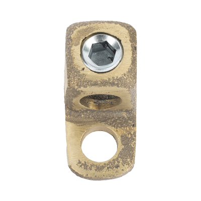 Conector Bornes 1/2 / Cable 1/0 AWG-250 MCM / Bronce 100% / Baja Resistencia / Sin Soldadura Exotérmica