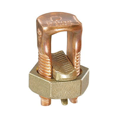 [SBC3-C] Conector Mecánico de Puesta a Tierra, de Cobre, Para Cables de Calibre 8 a 4 AWG