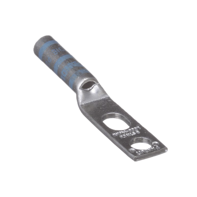 [LCC6-14JAW-L] Zapata de compresión LCC6-14JAW-l para cal. 6 Awg, Doble barreno para tornillo prisionero de 1/4, 1 pz