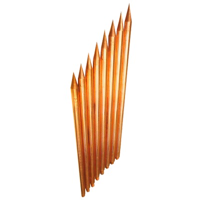 [TG-VAR-3012] Varilla de Acero con Recubrimiento de Cobre Diámetro 1/2 de 3m de Largo