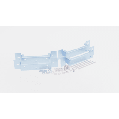 [GBPMOUNT] Montaje Galvanizado para Instalar en Poste Gabinetes con Iniciales GBP