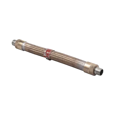Cople Flexible Trenzado de Bronce de 1/2 x 12.