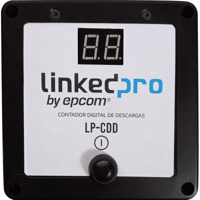 Contador Digital Descargas Atmosféricas / Pantalla Digital / IP65 Exterior / Batería 3V / Rango -20°C a 60°C / 120x120x60 mm (4.7x4.7x2.4 in)