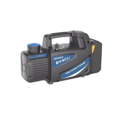 [BV4CLI] Bomba de Vacío Inalámbrica BV4CLI / 4 CFM (114 L/min) / Vacío Final 150 Micrones / Batería Ion-Litio 18V AEG-RIDGID / Capacidad Aceite 330 mL / Portátil Alta Eficiencia / Compatible A2L R32