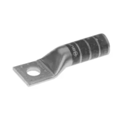 Terminal de Compresión de Cañón Largo para Tornillo 1/2  y Calibre 4/0 AWG.