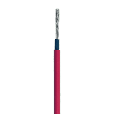 Cable Fotovoltaico Rojo/ Cobre Estañado / 4 mm² (12 AWG) / 2000V / Rollo de 500 m / / UL 4703 y TUV