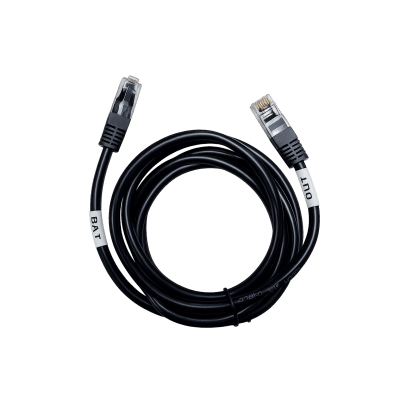 Cable de Comunicación RJ45-RJ45 para Comunicación entre Controladores y Baterías EPEVER