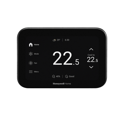 [THX1200B6] Termostato Inteligente ElitePRO / S1200 Smart Thermostat / Negro / Pantalla 5 / 4H-2C Bomba Calor / 3H-3C Convencional / Control IAQ / Video Doorbell / Redlink+WiFi+Bluetooth+Matter