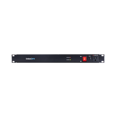 [LP-PDU-11] PDU para Distribución de Energía, Montaje en Rack, 11 salidas, Instalación Horizontal, de 19in, 1U, 15 Amp, 120 Vca