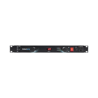 [LP-PDU-11DP] PDU para Distribución de Energía, Montaje en Rack, 11 salidas, Instalación Horizontal, de 19in, 1U, 15 Amp, 120 Vca, Con Indicador Led Y Display