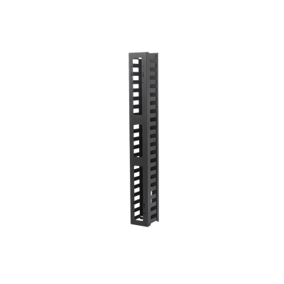 [LPVM21U] Organizador de Cable Vertical de 21 Unidades Rack Sencillo, Compatible con Racks Serie EIRL y EIQR