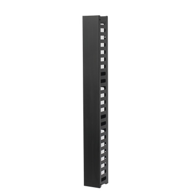 [LPVM24U] Organizador de Cable Vertical de 24 Unidades Rack Sencillo, Compatible con Racks Serie EIRL y EIQR
