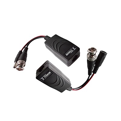 [TT-4816-PVTURBO] Kit de transceptores activos TURBO HD. Convierte 36/24 Vcc a 12 Vcc regulados, a través de cable UTP Cat5e / 6. Transmision de 200 m (Revisar tabla de resoluciones )