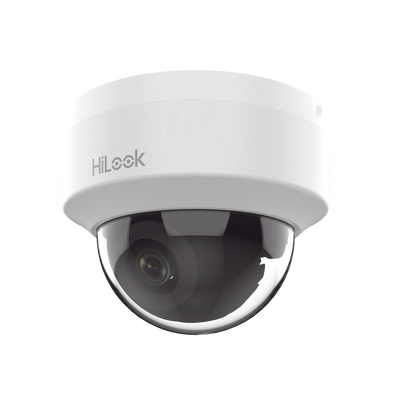 [IPC-D141H-C] HiLook Series / Domo IP 4 Megapixel / Lente 2.8 mm (Gran Angular) / 20 mts IR / Interior / PoE / dWDR / H.265+ / ONVIF