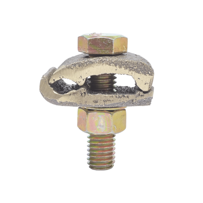 [LP-CU-250] Conector Cable a Superficie Plana / Bronce 100% / Cable 2/0-250 MCM / Sin Soldadura Exotérmica / 3x4.5 cm (1.2x1.8 in)