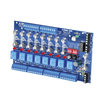 [ACM8] Tarjeta de control / 8 entradas @ 8 salidas / Requiere alimentación de 12 a 24 Vcd