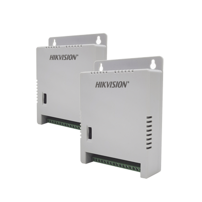 [DS-2FA1205-C8/X2] 2 Fuentes de Poder Regulada (12 Vcc / 13.5 Vcc / 15 Vcc) para 16 Cámaras / 1 Amp por Salida / Voltaje de Entrada 90 - 130 VCA / Soporta 4K / Modo para Largas Distancias