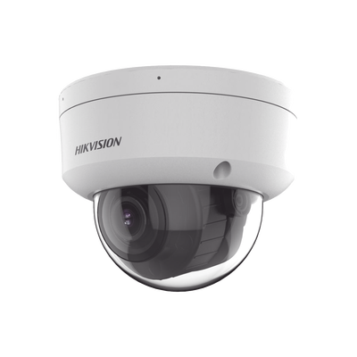 [DS-2CD2763G2-LIZS2U] [Dual Light + 2 Micrófonos Integrados] Domo IP 6 Megapixel / Lente Mot. 2.8 a 12 mm / 40 mts Luz Blanca + 40 mts IR / ACUSENSE / Exterior IP67 / IK10 / WDR 120 dB / PoE / ONVIF / Alarmas I/O / Micro SD / Metal / ACUSEEK