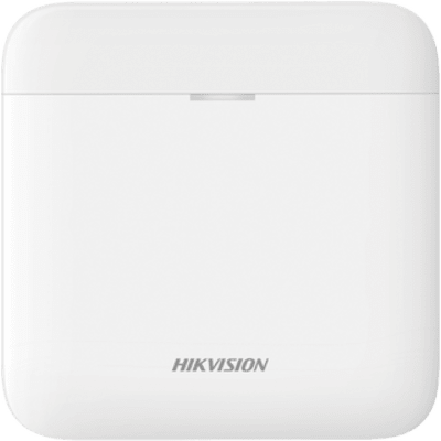[DS-PWA48-E-WB] (AX PRO) Panel de Alarma Inalámbrico de Hikvision / Soporta 48 Zonas / Wi-Fi y Ethernet / Incluye Batería de respaldo / Compatible con los Accesorios AX PRO