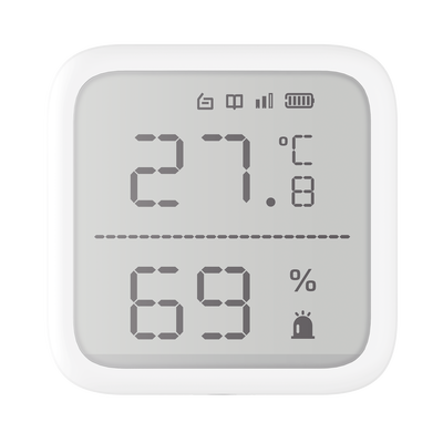 (AX PRO) Detector de Temperatura y Detector de Humedad Inalámbrico / 2.7 de Tamaño / Uso en Interior / Rango de Detección desde -35°C hasta 99°C