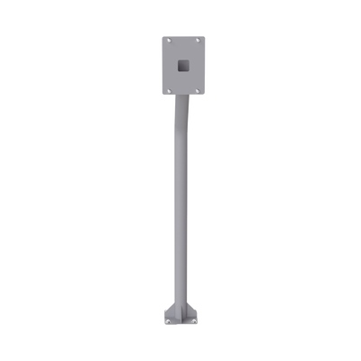 [POSTE-INT] Base tipo tubular para instalación de cubierta BASEINT de videoporteros o interfones IP Fanvil y Grandstream, altura de 1.2 metros, pintura electrostática color gris.