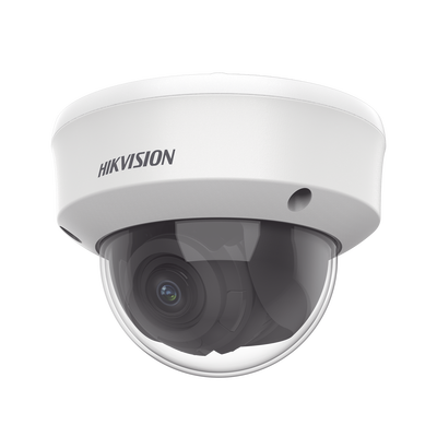 [DS-2CE5AD0T-VPIT3F(C)] Domo TURBOHD 2 Megapixel (1080p) / Lente Varifical 2.7 a 13.5 mm / 40 mts IR EXIR / Exterior IP67 / IK10 / dWDR / Ultra Baja Iluminación / 12 Vcc