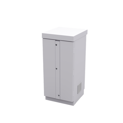 [EFCB051106W] Gabinete de Seguridad de Lámina Galvanizada para Almacenamiento de Baterías (Hasta 6 baterías PL110D12).