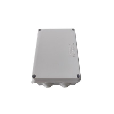 Caja de Derivación-Conexión para Exterior IP65 con 10 Entradas / 150 x 110 x 70 mm / Sellado Seguro con Empaque + 4 Tornillos / Resiste Agua, Polvo y Sol Directo