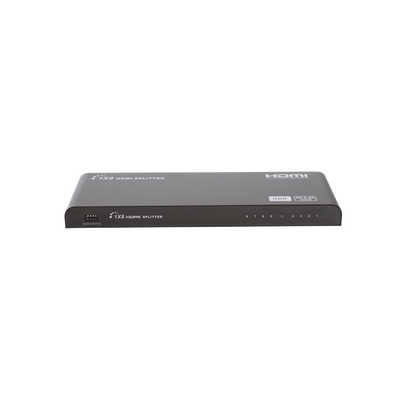Splitter HDMI 4K de 1 Entrada a 8 Salidas (Simultaneas) | Soporta 4K×2K | Ajuste de resoluciones EDID | HDR | HDMI 2.0 | HDCP 2.2 | Permite mezclar pantallas en 4K y 1080P