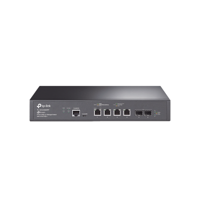 [TL-SX3206HPP] Switch L2+ PoE++ Omada 6 Puertos 10G / 4 Puertos 802.3 af/at/bt Multi-Gigabit 1G, 2.5G, 5G, 10G / 2 Puertos SFP+ 10G / Multicast IGMP / Adminstración Centralizada Omada o Stand-Alone / Presupuesto PoE 200W / Montaje Rack-Escritorio