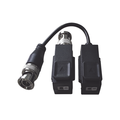 [BL-1H18] Kit de Transceptor (Balluns) TURBOHD con Boton Push / Hasta 8 MP (4K) / 100% Cobre / Soporta HD-TVI / AHD / CVI / CVBS / Audio por Coaxitron / Datos para Menu de Configurar de Cámaras