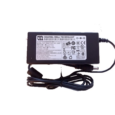 [KPL-040F] Fuente de Poder Regulada 12 Vcc / 3.3 Amp. / Conector 5.5 mm / Recomendado para DVR´s y PTZ TURBOHD