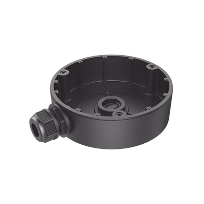 [DS-1280ZJ-DM8(BLACK)] Caja de conexión de Exterior Color Negro / Compatible con DS-2CD2343G2-I(U)(BLACK)