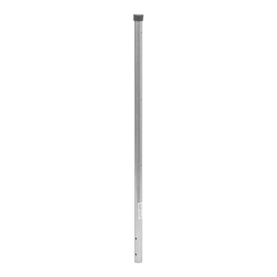 [SYS-POST-ESQ-3] Poste de ESQUINA para Cerca Electrificada. Tubo Galvanizado cal. 18 de 1 Diam. y 0.8m Alto con Tapón, ideal para 3 Aisladores