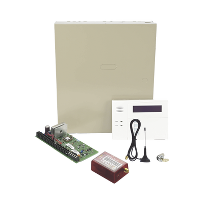 [VISTA48/6160RFCOM] KIT de Panel de Alarma Hibrido/Teclado 6160RF Y Comunicador 3G/4G con 1er AÑO ILIMITADO de Comunicación 3G/4G/Aplicación gratuita.