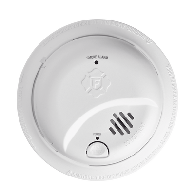 [1046832] Detector de Humo Autónomo, No Requiere Panel, Con Botón para Silenciar, Sensor por Ionización